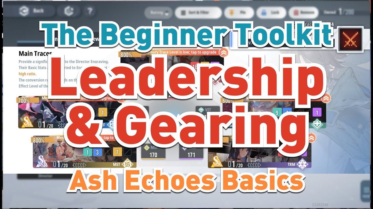 Gearing & Leadership: Easy Guide! | Ash Echoes