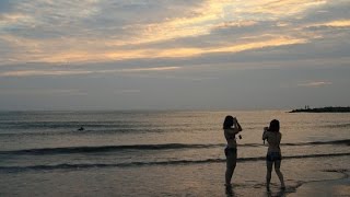 [台灣旅遊]台南安平觀夕平台，看美麗夕陽漂亮晚霞|taiwan travel ...