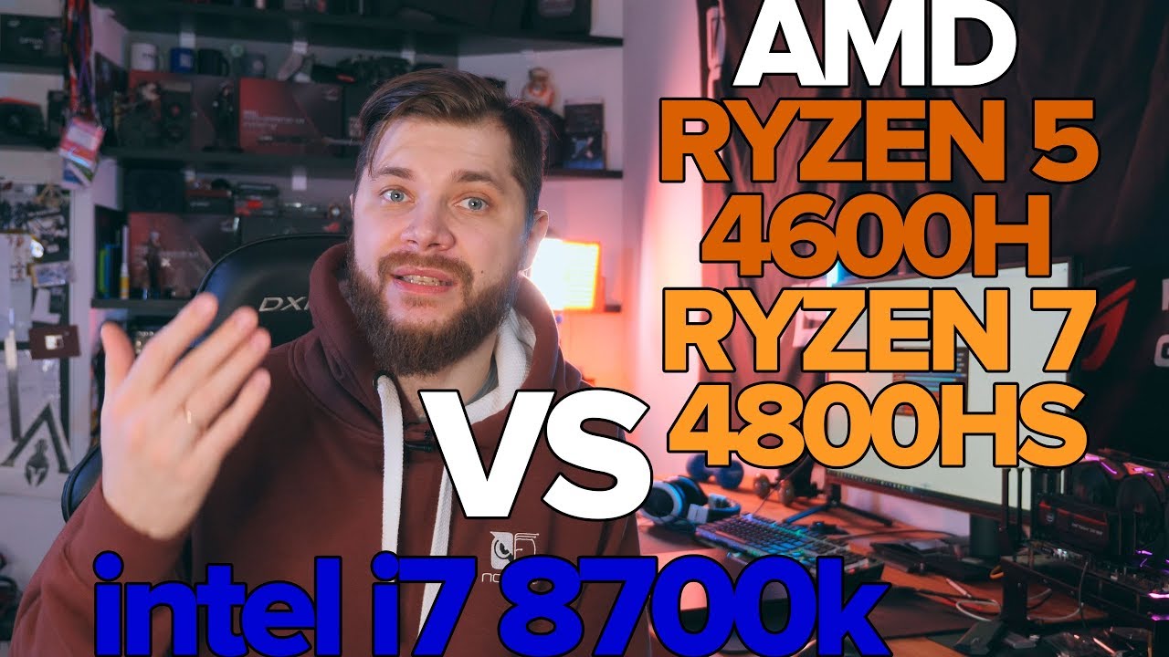 AMD RYZEN 5 4600H & RYZEN 7 4800HS mobile 4000 RYZEN круче настольного i7 8700k TUF G15 Zephyrus G15