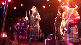 The Real McKenzies - Drink Some More + I Do What I Want - live @ Slim&#39;s SF - 05/23/12