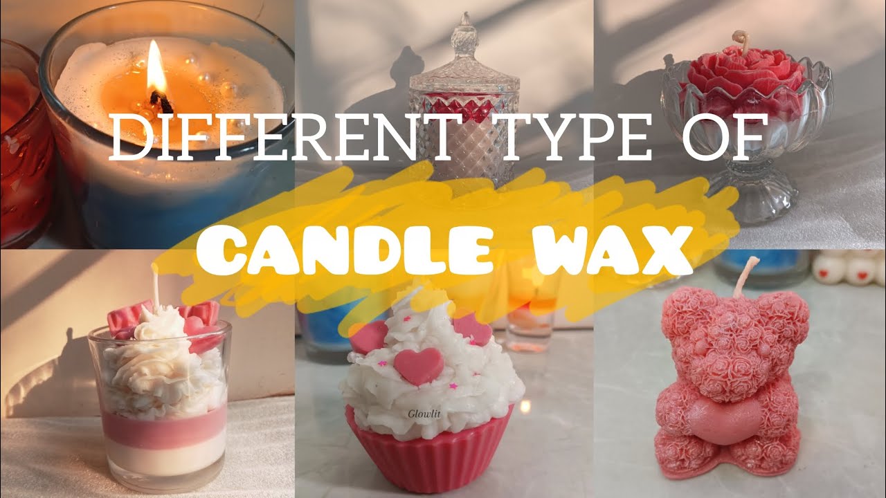 Defferent types of candle wax | Best wax for beginner 