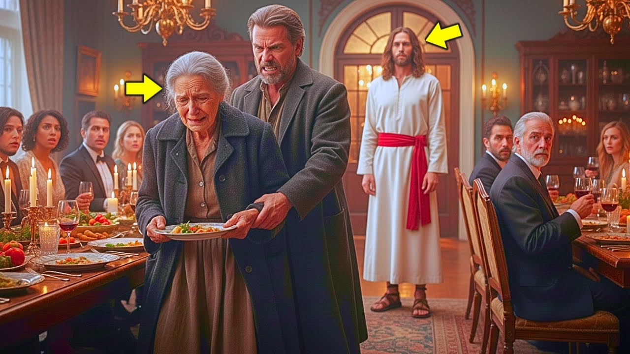 “NO TE SIENTES EN LA MESA, MAMÁ” SE BURLÓ SU HIJO PERO MINUTOS DESPUÉS JESÚS HIZO JUSTICIA