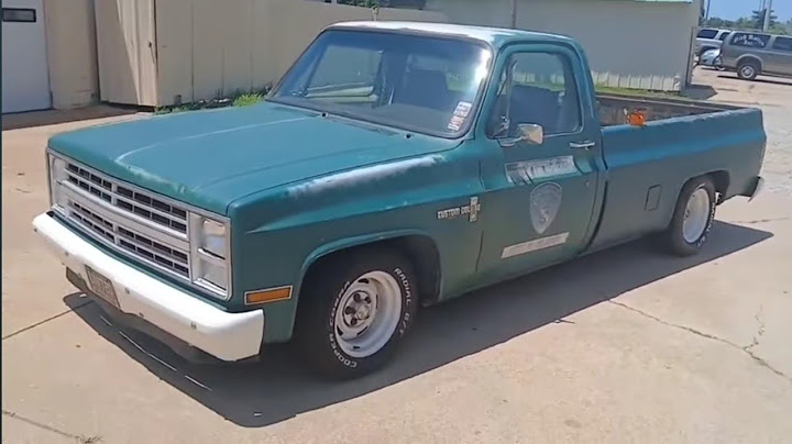 PIB'S SUBSCRIBER RIDES! 1983 Chevy C10 "Park Ranger" truck is so cool! Check out the features on it!