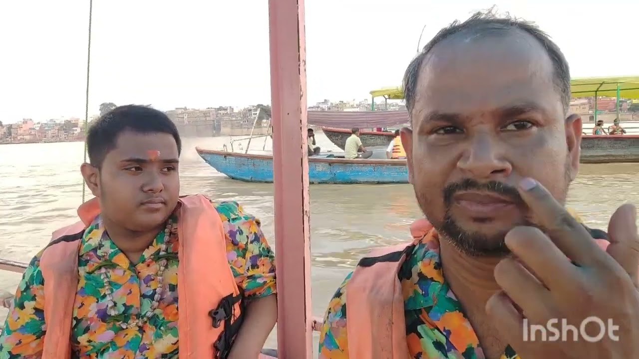 মনিকরনিকা ঘাট ও গঙ্গা ভ্রমন। 