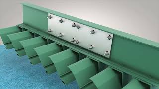 Ruskin Louver HVBS Supports Splice - 971 Aluminum Supports Installation
