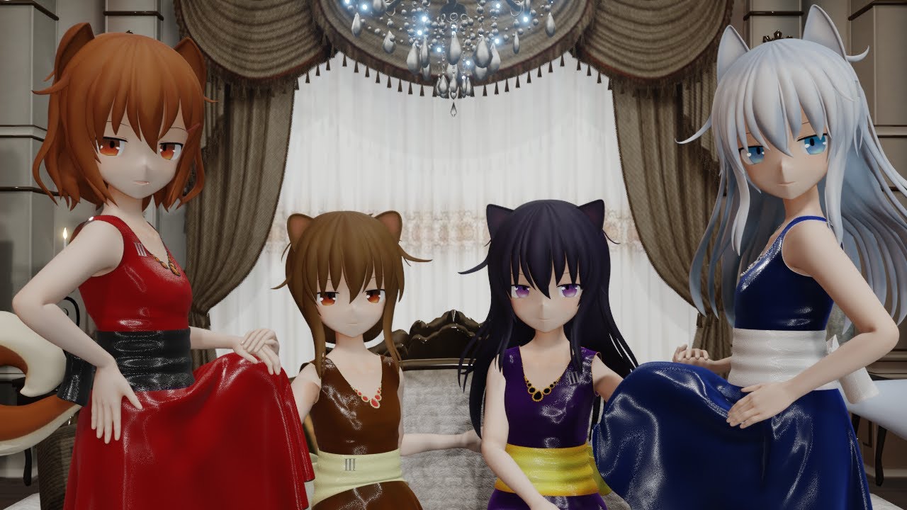 【MMD艦これ】 暁響雷電 「REVOLVER」 4k