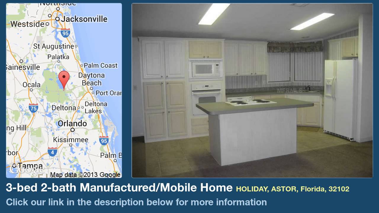 3bed 2bath Manufactured/Mobile Home for Sale in Astor, Florida on