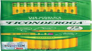 Ticonderoga Wood Cased Pencils Pre Sharpened 2 HB Soft Yellow 72 screenshot 4