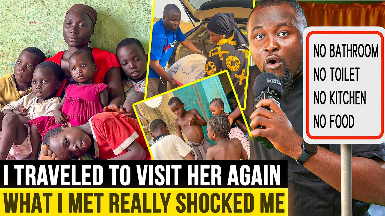 The life of a blind widow without help… I visited her again.