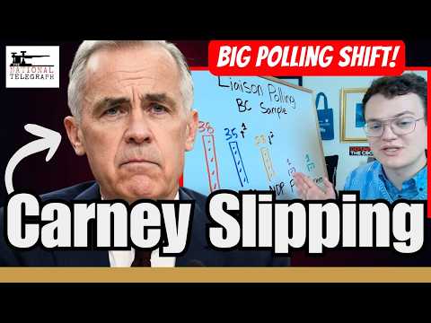 Carney Fumbles - Liberals Lead gets CUT IN HALF in New Polls!