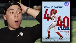 99 ALFONSO SORIANO MIGHT BE THE BEST CARD IN THE GAME MLB '21 DEBUT! 