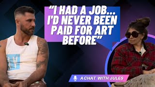 Meet Jules, aka Muck Rock, an incredible artist who has had a huge impact on recovery in Venice.