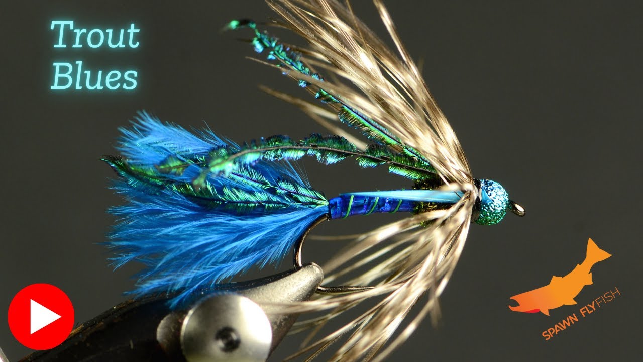 Alexandra Nymph Variant in Blue- Fly Tying Tutorial - YouTube