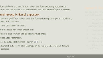 Wie man führende Nullen in CSV-Dateien beim Öffnen in Excel beibehält