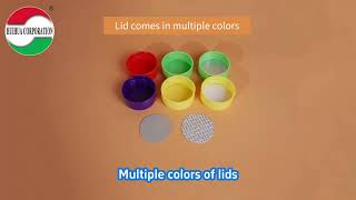 Food Grade PET Jar for Candy | Huihua Plastic Jars with Cap