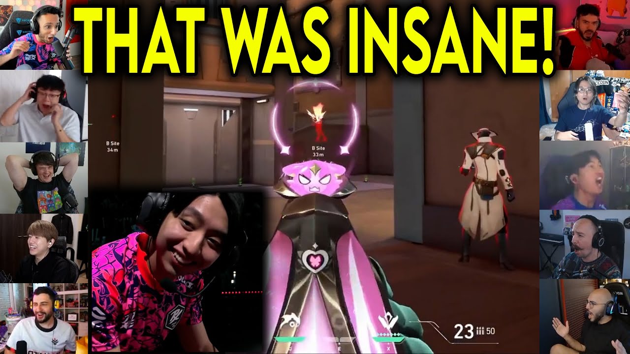 Valorant Streamers Reacts To PRX f0rsakeN Insane 4k Trigger DISCIPLINE Against XLG In VCT Champions