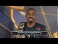 Jon Jones speaks after reclaiming his belt | INTERVIEW | UFC 232