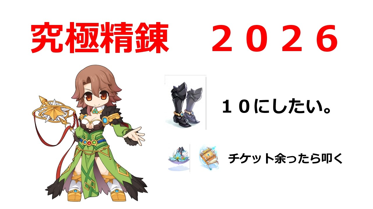 ラグナロクオンライン（究極精錬２０２６
