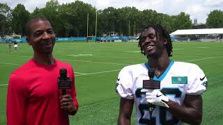 Carolina Panthers Cornerback Chau Smith-Wade is locked In For His Rookie Season