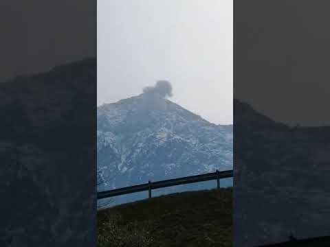 Aereo militare si schianta sul monte Legnone sopra Lecco
