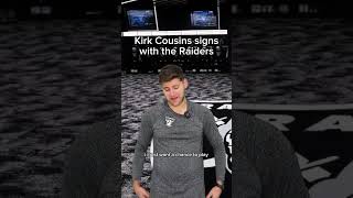 Kirk Cousins SIGNS With The Raiders