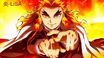 Thumbnail of [1 hour version] 炎-LiSA Kimetsu No Yaiba:Mugen Train Theme Song/鬼灭之刃剧场版 无限列车篇 主题曲