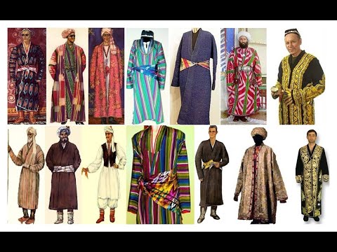 Либоси миллии тоҷикон |لباس ملی تاجیکان | Таджикская национальная одежда