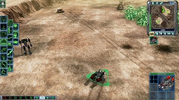 C&C 3 The Forgotten upgrade Bulldozer versus Flame Tank