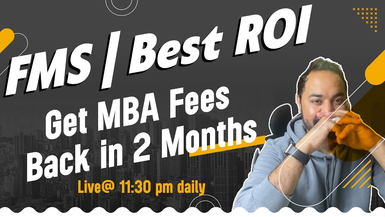 FMS Delhi Placement Report OUT Fee CAT score FMS Admissions