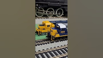 ATLAS  EMD GP40 CSX #6604 DCC & Sound N Scale