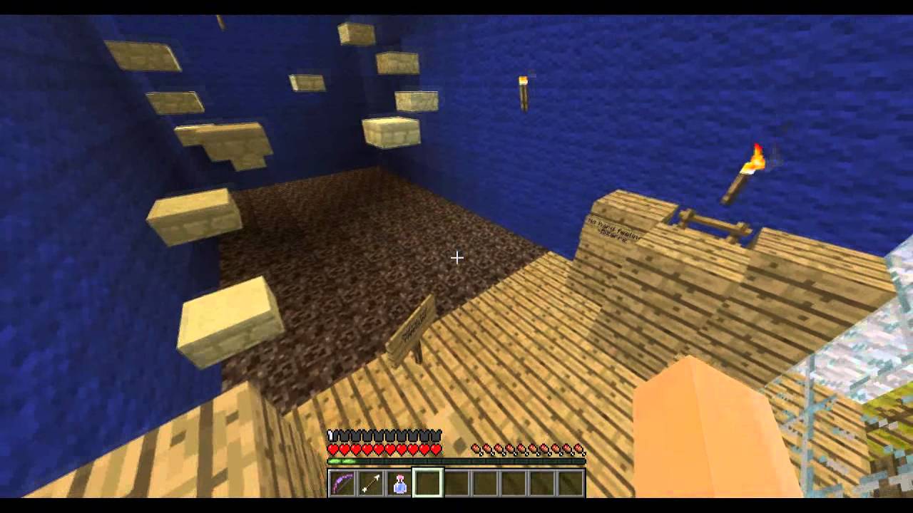 Minecraft Teamwork Towers Fail - YouTube