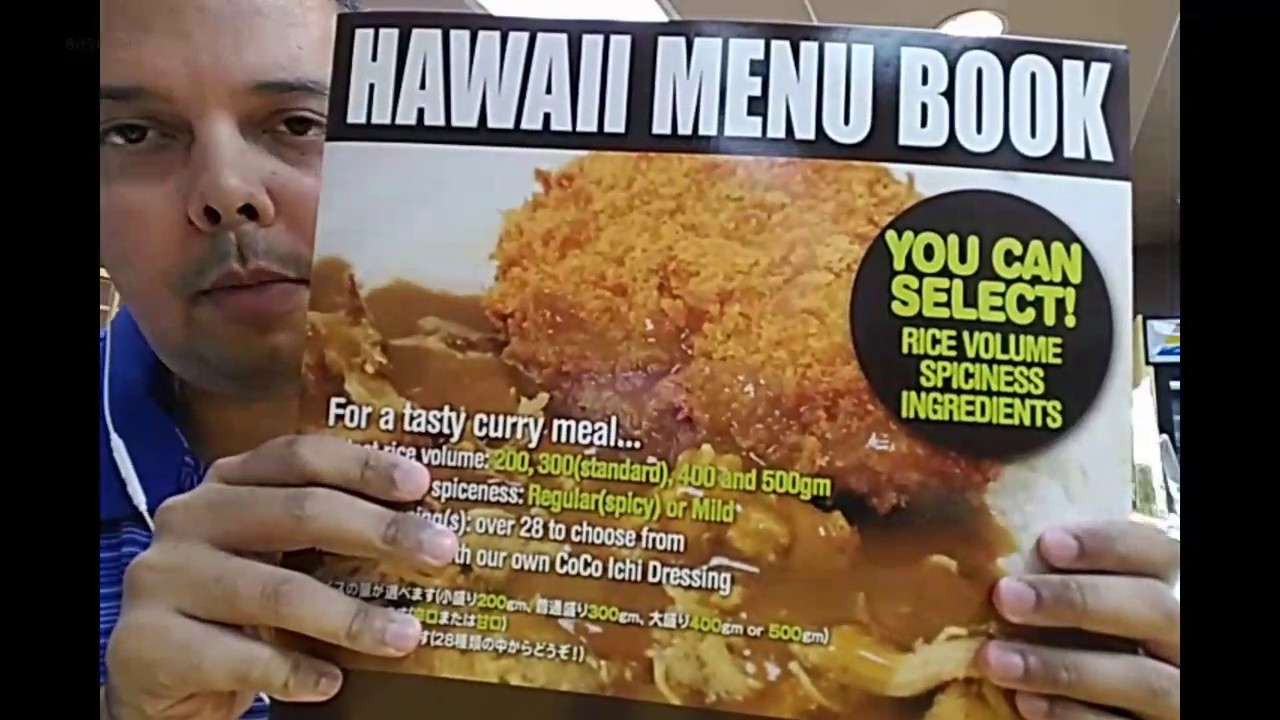 Curry House Honolulu Hawaii YouTube