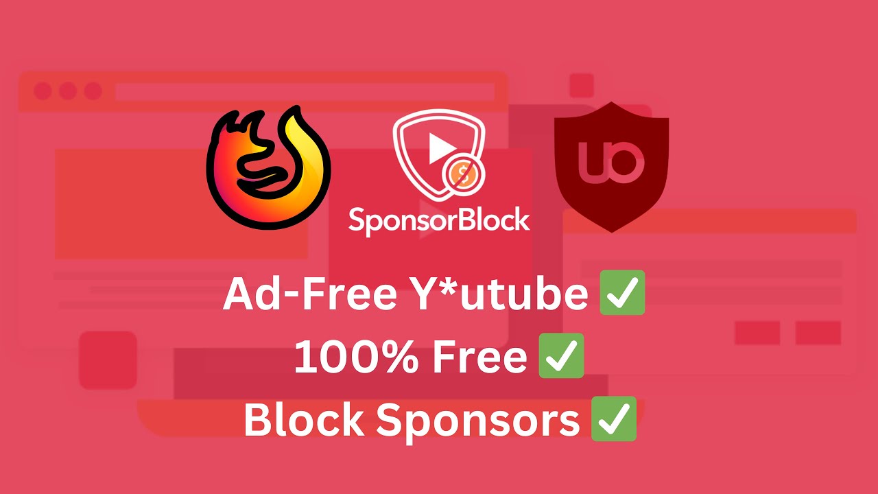 Y*ut*be Tanpa Iklan?Gratis! Best No Ads Extension for Firefox FREE