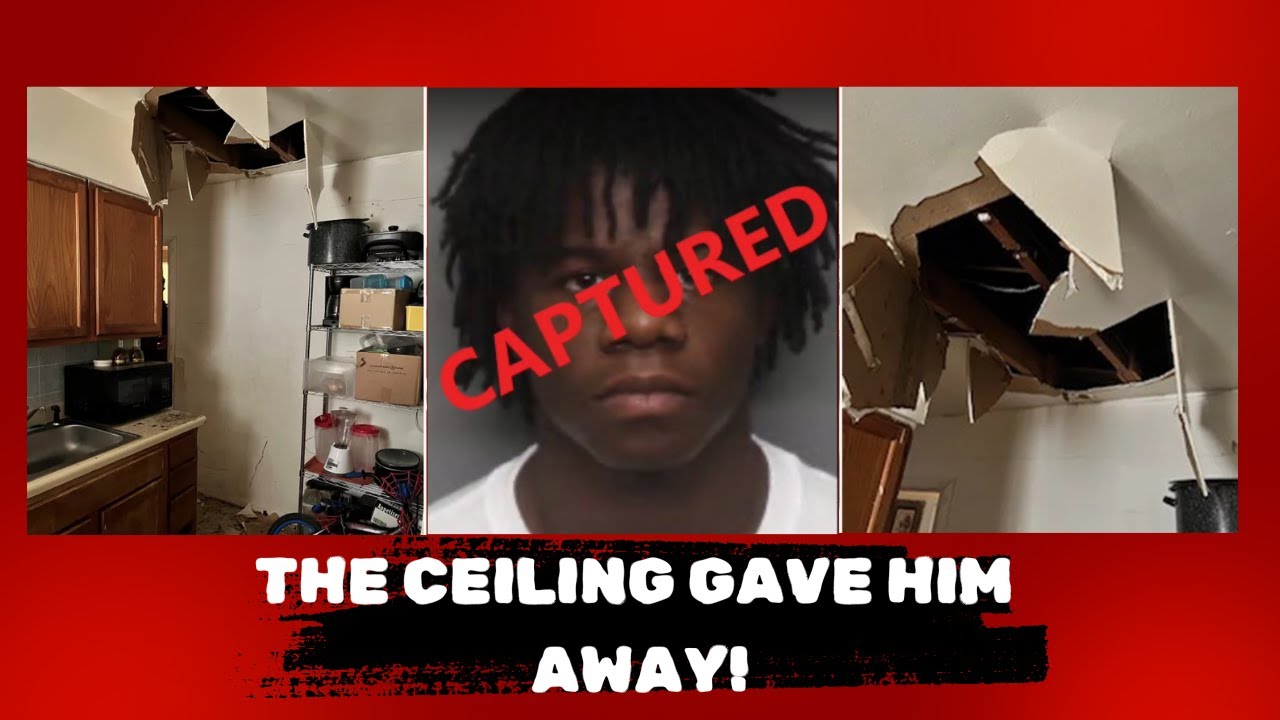 Murder Suspect Hid in the Attic.. But Fell Straight Into Custody!