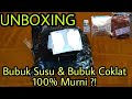 UNBOXING SUSU BUBUK &amp; COKLAT BUBUK |AK