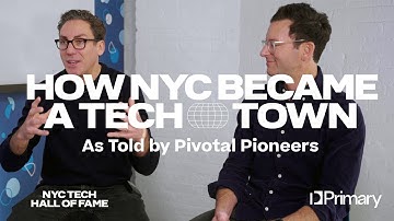 How NYC Became a Tech Town