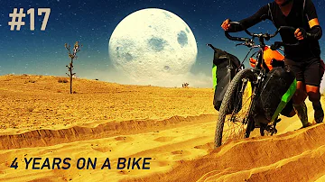 I am stuck in the desert. Bicycle touring around the world.