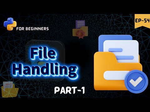 Introduction To file Handling 📂 || python for beginners