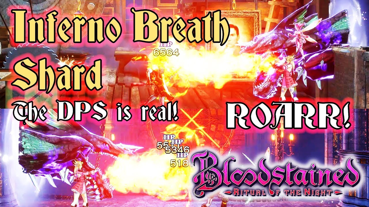 FEEL MA INFERNO BREATH! (DIRECTIONAL SHARD) + VS BOSSES | BLOODSTAINED: RITUAL OF THE NIGHT