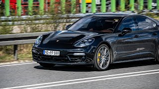 „Porsche Panamera Turbo: Взгляд изнутри