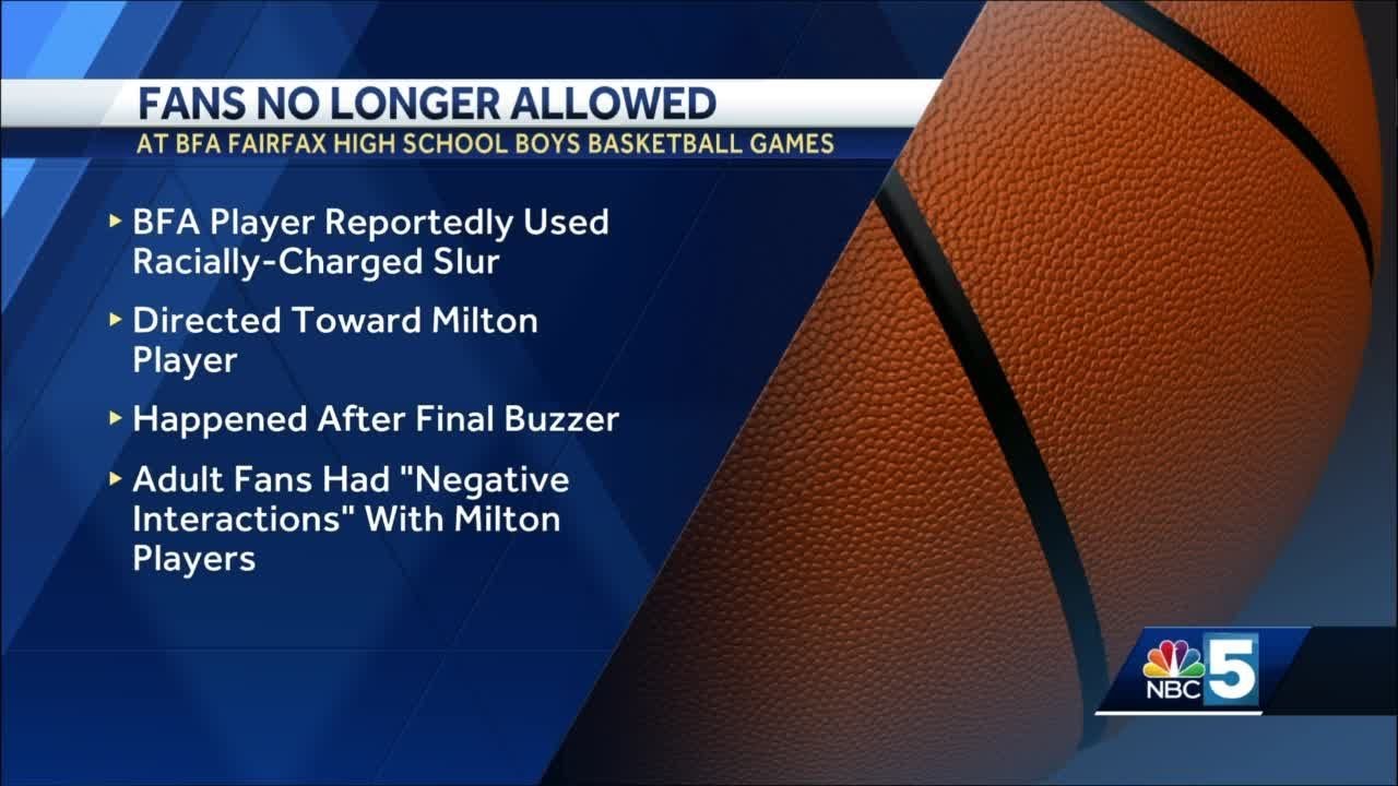 Fans No Longer Allowed At BFA Fairfax Boys Basketball Games After
