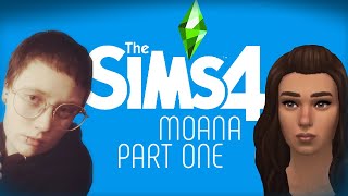 Making Disney Characters And Houses In The Sims 4 - Moana - Part One