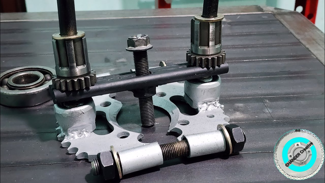 INCREIBLE invento extractor de rodamientos, bearing puller @chandercreative