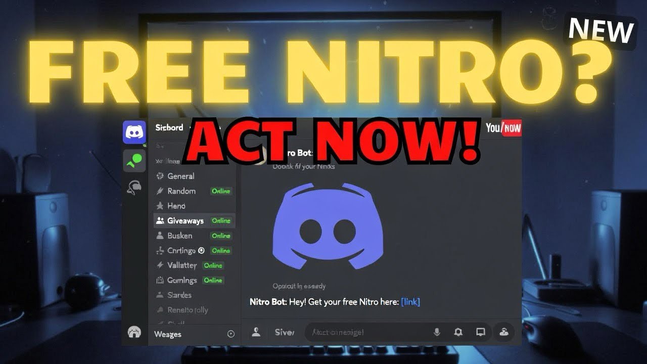 FREE Discord Nitro Hack 2026! 💜 Unlimited Nitro Generator (Working NOW ...