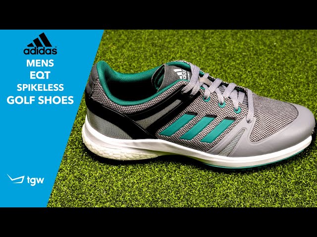 Adidas Eqt Spikeless Golf Shoes Overiew By Tgw - Youtube