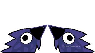 Kawkaws' song (Deltarune short animation)