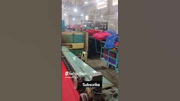 #fancy #fabric finish in #farmatex #stenter machine. #farmatex #textilemachine #industry