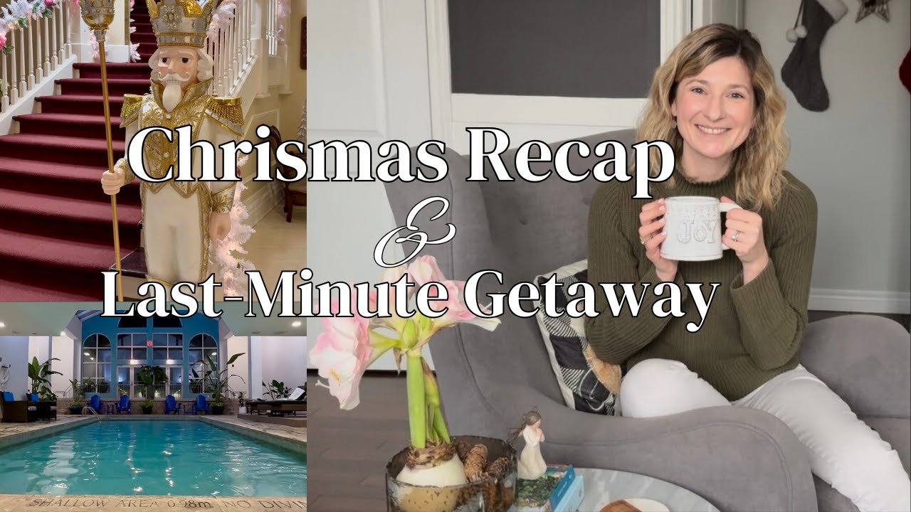 ✨ Обзор рождественских праздников + Горящая зимняя поездка | Мини-путешествие в Ниагара-он-те-Лейк ✨