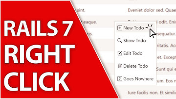 Craft a Custom Context Menu in Rails 7