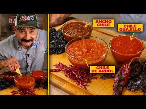 Three DELICIOUS SALSA